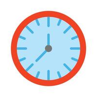 Clock Vector Flat Icon Design Vector Flat Icon Design