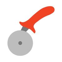 Pizza Cutter Vector Flat Icon Design Vector Flat Icon Design