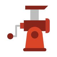 Meat Grinder Vector Flat Icon Design Vector Flat Icon Design