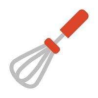 Whisk Vector Flat Icon Design Vector Flat Icon Design