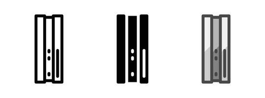 Multipurpose Video Game Vector Icon in Outline, Glyph, Filled Outline Style