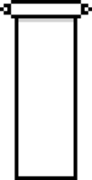 8 bit retro spel pixel kunst papier kaart banier toespraak bubbel ballon icoon sticker memo trefwoord ontwerper tekst doos banier, vlak PNG transparant element ontwerp