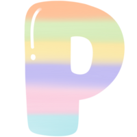 påsk alfabet pastell brev font png hand dragen