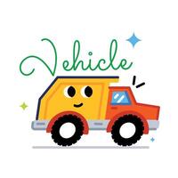 Trendy Vehicle Concepts vector