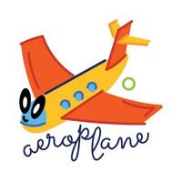 Trendy Aeroplane Concepts vector