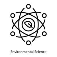 Trendy Environmental Science vector