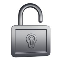 Padlock for security png