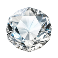 glänzend Diamant oben Aussicht png