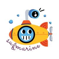 Trendy Submarine Concepts vector