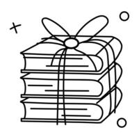 de moda libros regalo vector