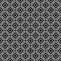 Black and white seamless abstract pattern. Background and backdrop. Grayscale ornamental design. vector