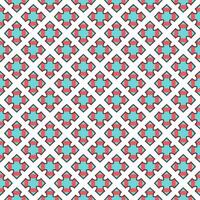 Multi color seamless abstract pattern. Background and backdrop. Multi Colored. Colorful ornamental design. Colored mosaic ornaments. Vector graphic illustration.