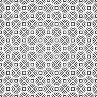 Black and white seamless abstract pattern. Background and backdrop. Grayscale ornamental design. vector