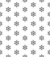 patrón abstracto sin costuras en blanco y negro. fondo y telón de fondo. diseño ornamental en escala de grises. vector