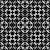 Black and white seamless abstract pattern. Background and backdrop. Grayscale ornamental design. vector