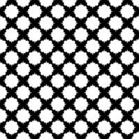 Black and white seamless abstract pattern. Background and backdrop. Grayscale ornamental design. vector