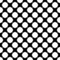 Black and white seamless abstract pattern. Background and backdrop. Grayscale ornamental design. vector