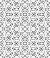 patrón abstracto sin costuras en blanco y negro. fondo y telón de fondo. diseño ornamental en escala de grises. vector