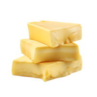 AI generated Fresh butter on transparent background png file