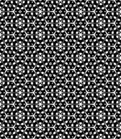 Black and white seamless abstract pattern. Background and backdrop. Grayscale ornamental design. vector