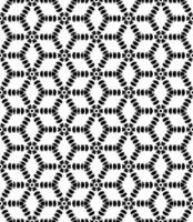 Black and white seamless abstract pattern. Background and backdrop. Grayscale ornamental design. vector