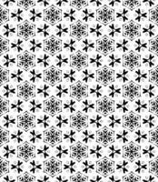 Black and white seamless abstract pattern. Background and backdrop. Grayscale ornamental design. vector