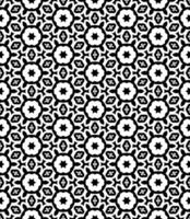 Black and white seamless abstract pattern. Background and backdrop. Grayscale ornamental design. vector