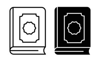 Quran kareem icon vector