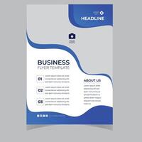 Poster cover book design template with space for photo background, Use for annual report, vector