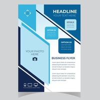 corporate business flyer template design vector