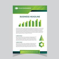 Corporate Flyer Design Templates vector