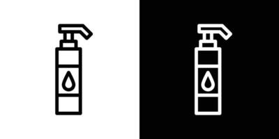 Face cleanser icon vector