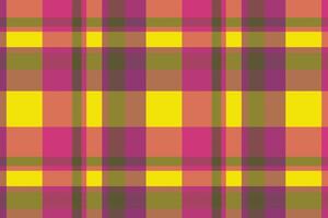 Tartan plaid pattern with texture and wedding color. vector