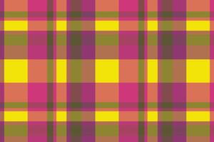 Tartan plaid pattern with texture and wedding color. vector