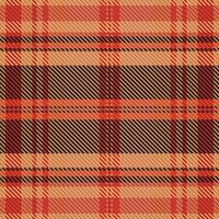 Tartan plaid pattern with texture and wedding color. vector