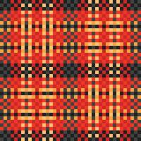 Tartan plaid pattern with texture and wedding color. vector