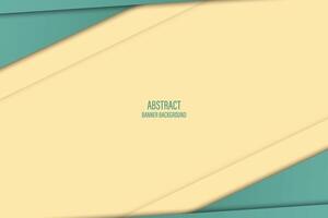 Stripes in papercut style background. vector
