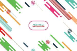 Abstract rounded shape banner background. vector