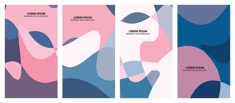 abstract wavy set background. vector