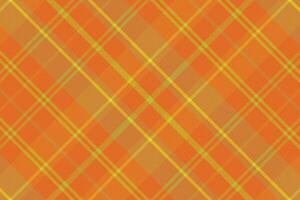 Tartan plaid pattern with texture and warm color. vector