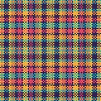 Tartan plaid pattern with texture and wedding color. vector