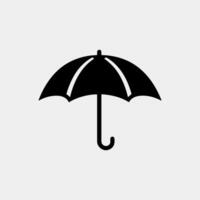 vector ilustración. paraguas icono. lluvia.