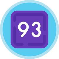 Number Vector Icon