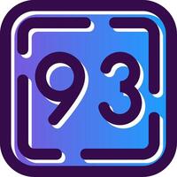 Number Vector Icon