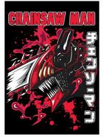 Chainsaw man red vector