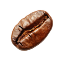 Coffee bean isolated on transparent background With clipping path.3d render png