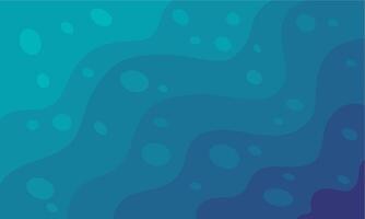 Blue abstract background with wave vector illustration