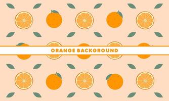 orange pattern vector background