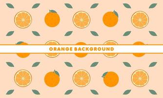 orange pattern vector background