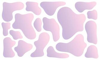 Soft Purple Fluid gradient background vector